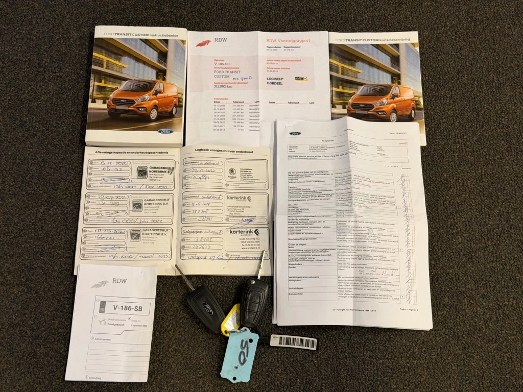 Hoofdafbeelding Ford Transit Custom