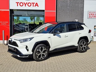 Toyota RAV4 2.5 Plug-in Hybrid AWD Bi-Tone Plus AFN. TREKHAAK STOELVENTILATIE/VERWARMING STUURWIELVERWARMING AD-CRUISE