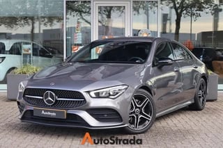 Mercedes CLA Coupé 200 AMG-LINE 163pk I Sfeerverlichting I Keyless I Camera I Night pakket I Stoelverwarming