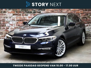 BMW 5 Serie Sedan 520i Executive Automaat / Navigatie Professional / LED / Achteruitrijcamera / Climate Control / Bluetooth / Stoelverwarming / Multifunctioneel Instrumentenpaneel / Parkeersensoren voor+achter / Neerklapbare Achterbank