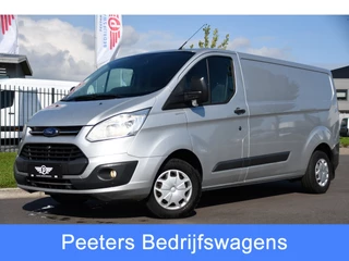 Hoofdafbeelding Ford Transit Custom Ford Transit Custom 290 2.0 TDCI L2H1 PB Edition Cruise, Sensoren, 130PK, Trekhaak, Airco, Radio,