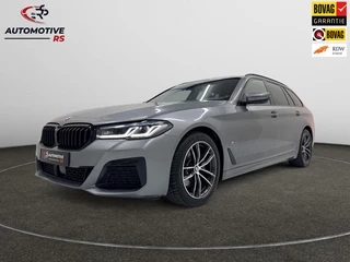 BMW 5-serie Touring 520i Business Edition Plus M-pakket Hud Navi DAB Carplay Trekhaak Stoelverw. Memory Virtual Matrix ACC