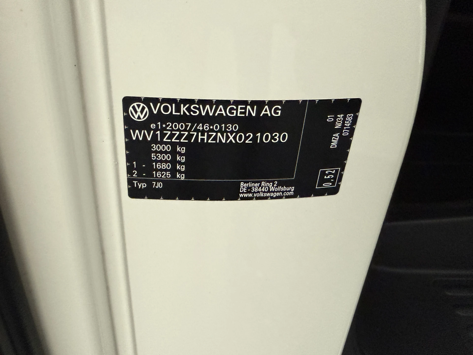 Hoofdafbeelding Volkswagen Transporter
