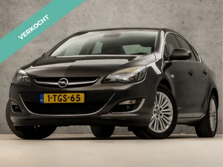 Opel Astra 1.4 Turbo Cosmo Sport 141Pk (NAVIGATIE, CLIMATE, CRUISE, TREKHAAK, SPORTSTOELEN, PARKEERSENSOREN, BLUETOOTH, LM VELGEN, NIEUWE APK, NIEUWSTAAT)