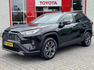 Toyota RAV4 2.5 HYBRID AWD STYLE NAVI LEDER STOELVERW APPLE/ANDROID NL-AUTO 1E-EIG DEALERONDERHOUDEN JBL-AUDIO EL-ACHTERKLEP