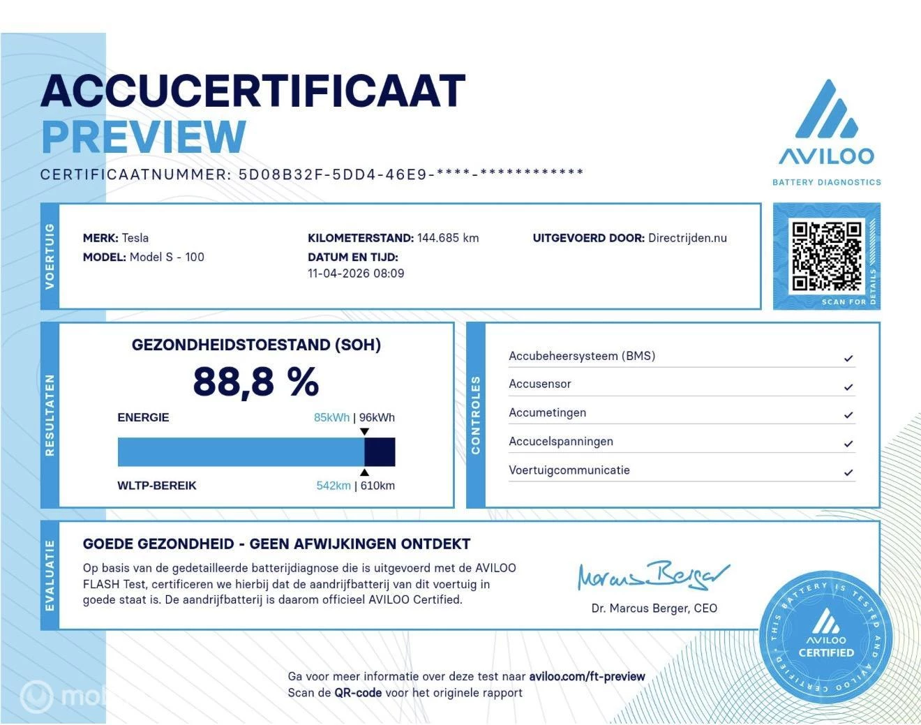 Hoofdafbeelding Tesla Model S