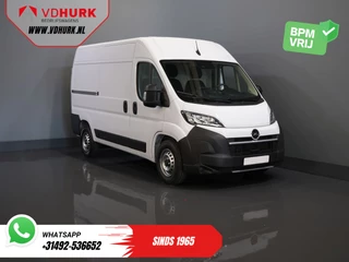 Opel Movano 35 2.2 CDTI 140 pk Aut. ZF L2H2 BPM VRIJ! Virtual Cockpit/ Carplay/ Climate/ 270Gr. Deuren/ Navi/ Camera/ Cruise/ PDC/ DAB