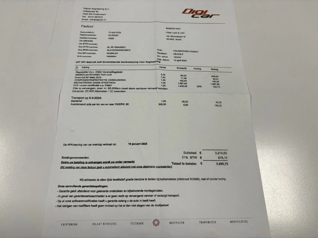 Hoofdafbeelding Volkswagen Passat
