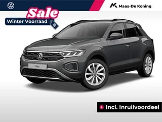 Volkswagen T-Roc 1.0 TSI Oranje Edition, 116 pk 6 versn. Hand · Airconditioning automatisch, 2-zone (climatronic) · Velgen 'johannesburg, 17 inch lichtmetaal · Oranje Edition · Incl. inruilvoordeel ·