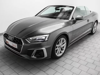 Audi A5 Cabriolet 40 Tfsi S-Tronic (150kW/204pk) ** LED, LEDER, VERW. ST, NEKVERW, 18-inch LMV, ADAPT. CRUISE ** 1e EIG - UNFALLFREI ** ** INFORMEER OOK NAAR ONZE AANTREKKELIJKE FINANCIAL-LEASE TARIEVEN **
