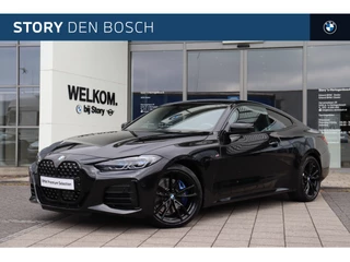 BMW 4 Serie Coupé M440i xDrive High Executive Automaat / Schuif-kanteldak / Laserlight / M sportstoelen / Adaptief M Onderstel / Parking Assistant Plus / Comfort Access