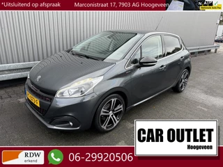 Peugeot 208 1.2 PureTech GT-line 133Dkm.NAP, H/Leer, Clima, Navi, CC, PDC & Cam, LM, nw. APK – Inruil Mogelijk –