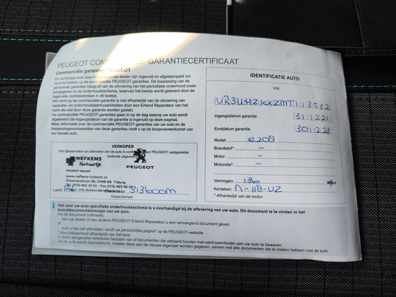 Hoofdafbeelding Peugeot e-208