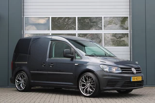 Volkswagen Caddy 2.0 TDI L1H1 BMT Trendline Airco/Cruise/Navi/Bluetooth/Schuifdeur/Leder/19"LM/ElekRamen/CV/RadioCD/Trekhaak/Marge