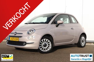 Fiat 500 1.0 Hybrid Star Panoramadak Two Tone Interieur Half Leder Carplay Navigatie 15 inch LMV Cruise Control Airco Parkeersensor