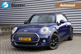 MINI Cooper Cooper 136pk Bsn. Aut. Pano Navi Cruise ECC LM LED NL-auto!
