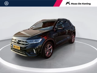 Hoofdafbeelding Volkswagen T-Roc Volkswagen T-Roc 1.5 TSI 150pk R-Line DSG · Panoramadak · Camera · IQ Light · Stoelverwarming · Parkeerassistent · Apple/Android Car Play · Sportstoelen · Garantie tot 24-04-2028 of 100.000km