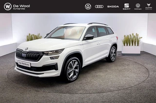 Skoda Kodiaq 1.5 TSI 150pk DSG Sportline Business | Trekhaak Zwenkbaar, 19" LM Velgen, Matrix LED Koplampen |