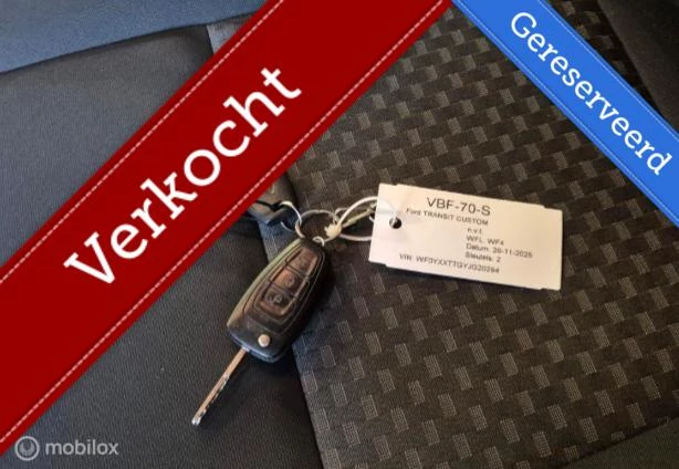 Hoofdafbeelding Ford Transit Custom