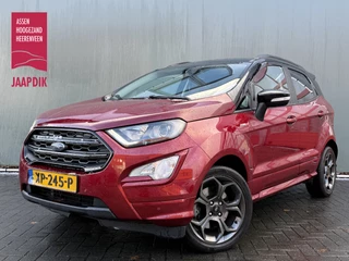 Hoofdafbeelding Ford EcoSport Ford EcoSport BWJ 2019 1.0 EcoBoost 126 PK ST-Line PANODAK | STOEL + STUURVERW. | FULL LED |  VOORRUITVERW. | HALF LEDER | CAMERA | KEYLESS | CARPLAY + ANDROID | NAVI | CLIMA | CRUISE | LMV | PDC