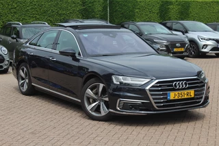 Hoofdafbeelding Audi A8 Audi A8 60 TFSI e quattro Pro Line Plus 476pk NL Auto! / Panoramadak / 360Camera / Head-up / B&O / Luxe Leder / Softclose / Keyless / Luchtvering / Stoelmassage / Stoelventilatie