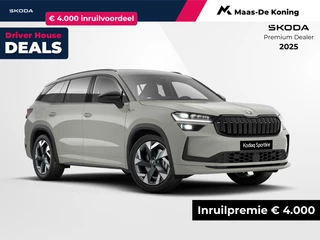 Škoda Kodiaq Sportline Business 1.5 TSI PHEV 150 kW / 204 PK SU V | Trekhaak | Panorama dak | 4000,- inruilvoordeel!!