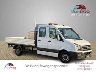 Volkswagen Crafter 35 2.0 TDI L3 Dubbel cabine Euro6 Pick-up / Open laadbak / Airco / Trekhaak 2800KG