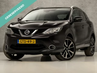 Nissan QASHQAI 1.2 Deluxe (PANORAMADAK, NAVIGATIE, LEDER, 360 CAMERA, STOELVERWARMING, SPORTSTOELEN, GETINT GLAS, KEYLESS, CRUISE, NIEUWE APK, NIEUWSTAAT)