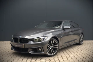 BMW 4 Serie Gran Coupé 418i High Executive M Sport | Stoelverwarming | Camera | Cognac Leer | Keyless | Shadow Line | Hifi | Automaat | NAP | DAB | LED | Navigatie Prof. | Cruise Control |