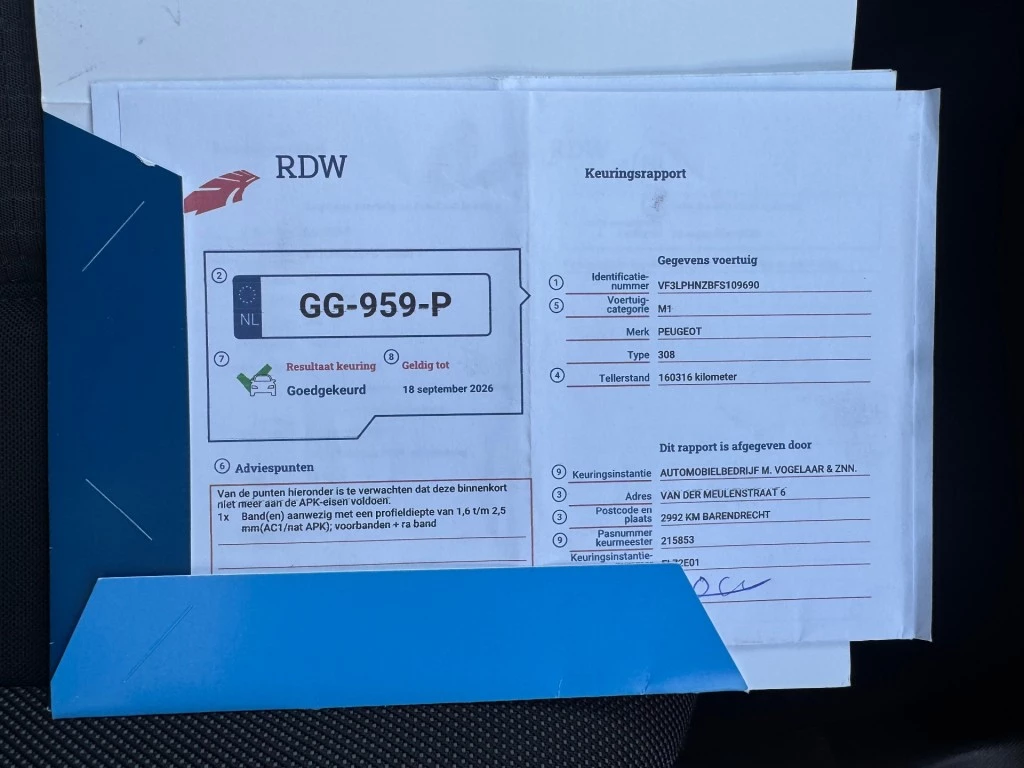 Hoofdafbeelding Peugeot 308