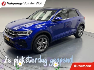 Volkswagen T-Roc 1.5 TSi DSG R-Line Navigatie-Adapt.Cr.contr-Camera-Carplay-Clima-Parkeersensoren-Lm17''velgen