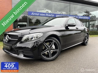Mercedes C-klasse 180 AMG Line Facelift, Pano, 360 Camera, MultibeamLed, 9G tronic, Dodehoekassisgt