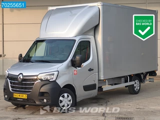 Renault Master 165PK Laadklep Bakwagen Zijdeur Navi Cruise Airco Meubelbak Koffer 21m3 Airco Cruise control