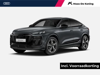 Hoofdafbeelding Audi Q6 e-tron Audi Q6 Sportback e-tron S edition performance 306 PK · Luchtvering · Glazen panoramadak · Privacyglas