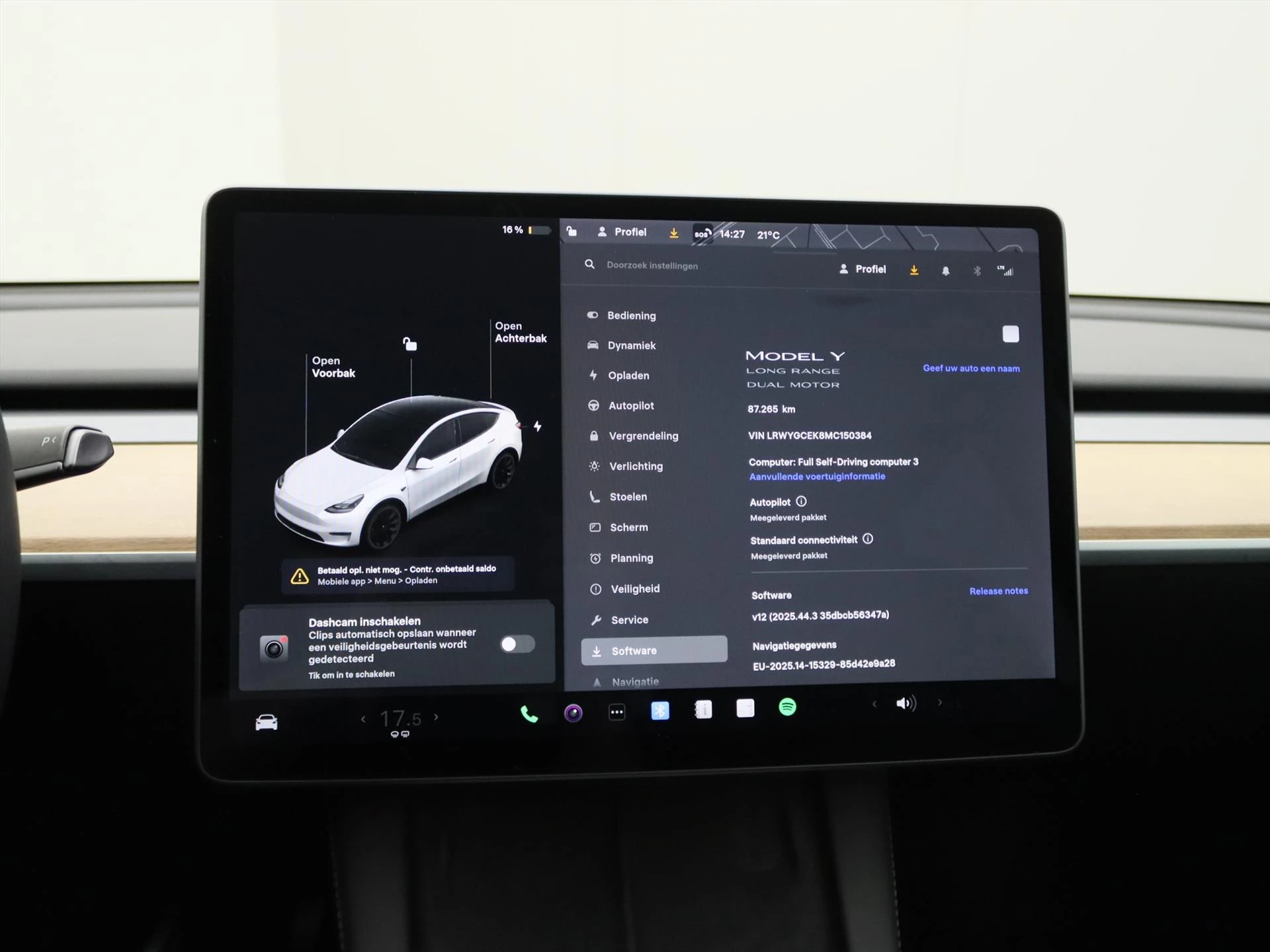 Hoofdafbeelding Tesla Model Y