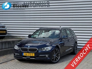 BMW 3 Serie 320D 184 pk Luxury Airco Leder HUD Electr a klep Navi Stoel stuur verwarmd