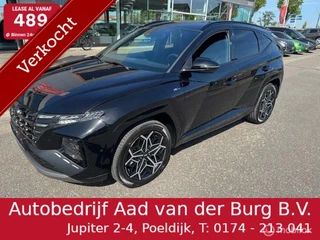 Hyundai Tucson 1.6 T PHEV 265pk  N Line 4WD  65km Electr rijden  hierna Hybride , N-Line Luxe uitvoering ,  360o camera ,  Dodehoek detectie , Electr achterklep  03-2027 Fab Garantie