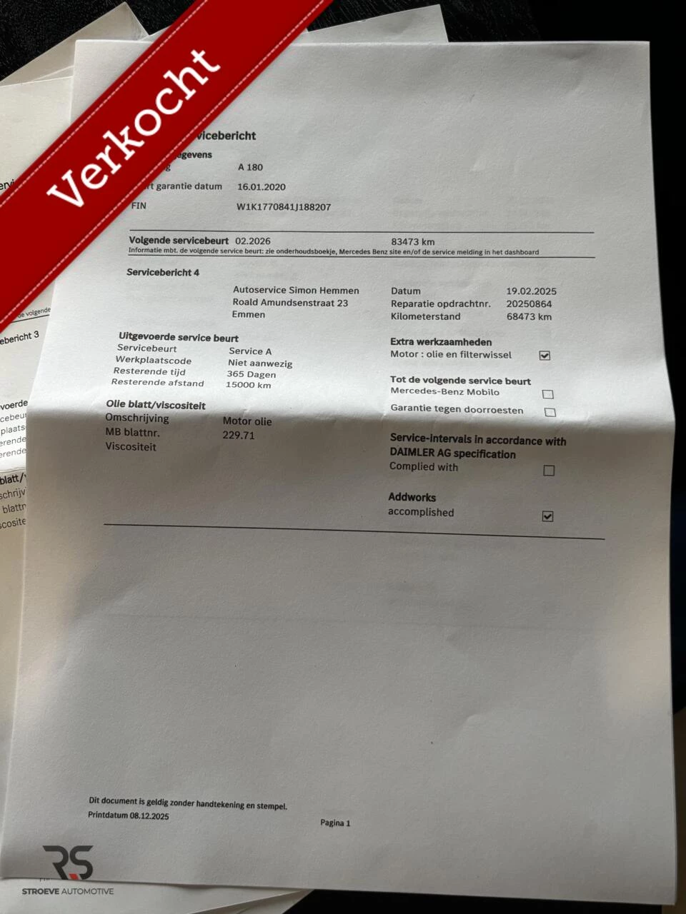 Hoofdafbeelding Mercedes-Benz A-Klasse