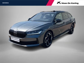 Skoda Superb Combi 1.5TSI 150kW/204PK PHEV Sportline DSG · Panoramadak · Apple/Android Car Play · Camera ·  Leder/Alcantara · Trekhaak ·