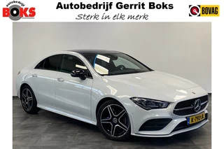 Hoofdafbeelding Mercedes-Benz CLA Mercedes-Benz CLA 180 Business Solution AMG Panoramadak Sfeerverlichting 18LMV Cruise control DAB+ 2 Jaar garantie mogelijk* ( vraag naar de voorwaarde)