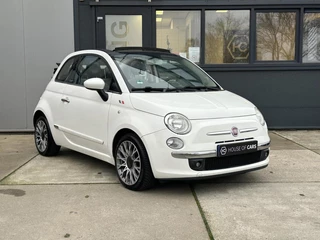 Fiat 500C 0.9 TwinAir Lounge Cabrio Airco Leder Interscope