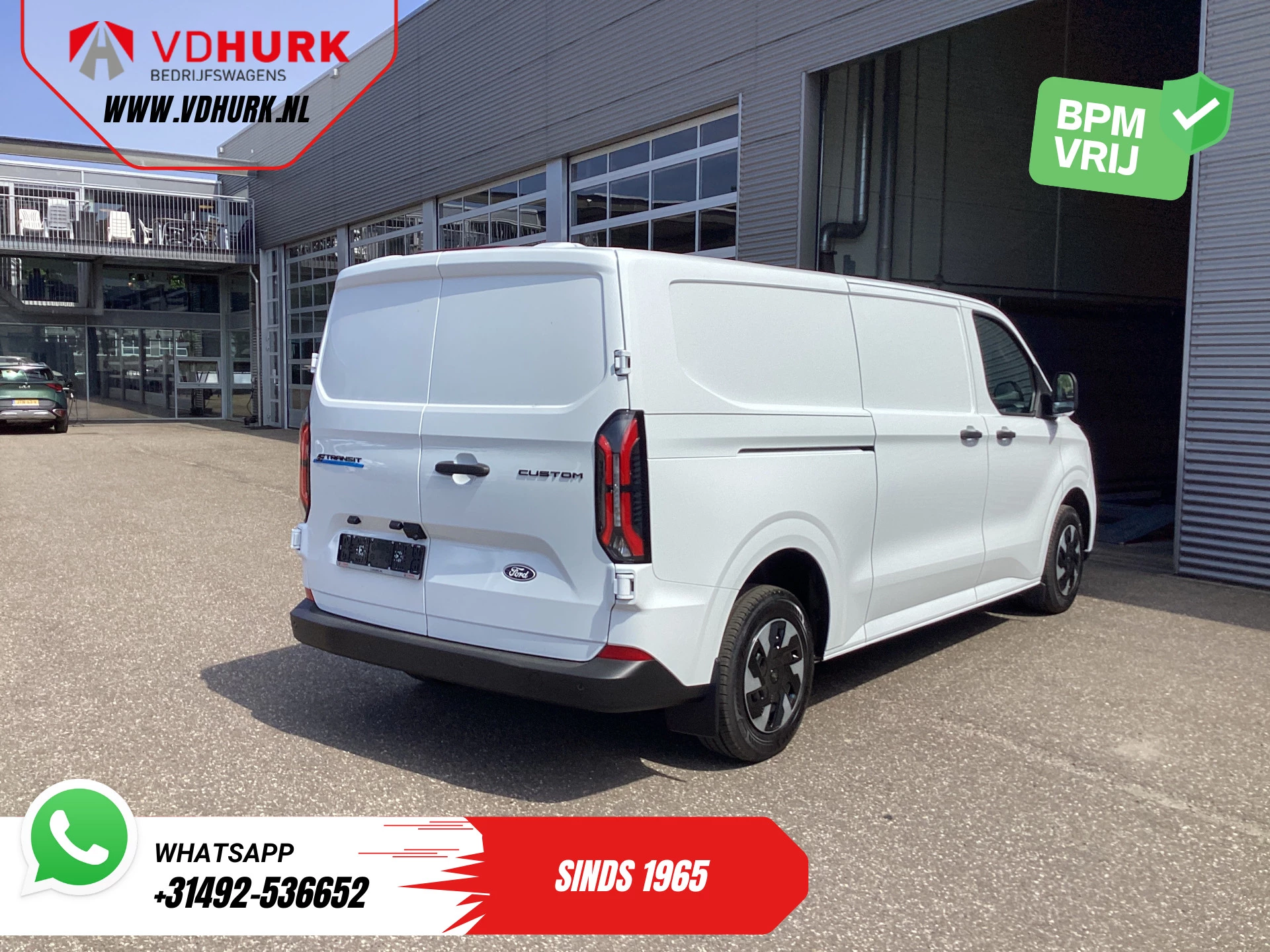 Hoofdafbeelding Ford E-Transit Custom