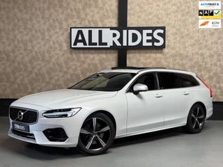 Hoofdafbeelding Volvo V90 Volvo V90 2.0 T6 AWD R-Design l Polestar l Luchtvering l Trekhaak l HUD l Leder