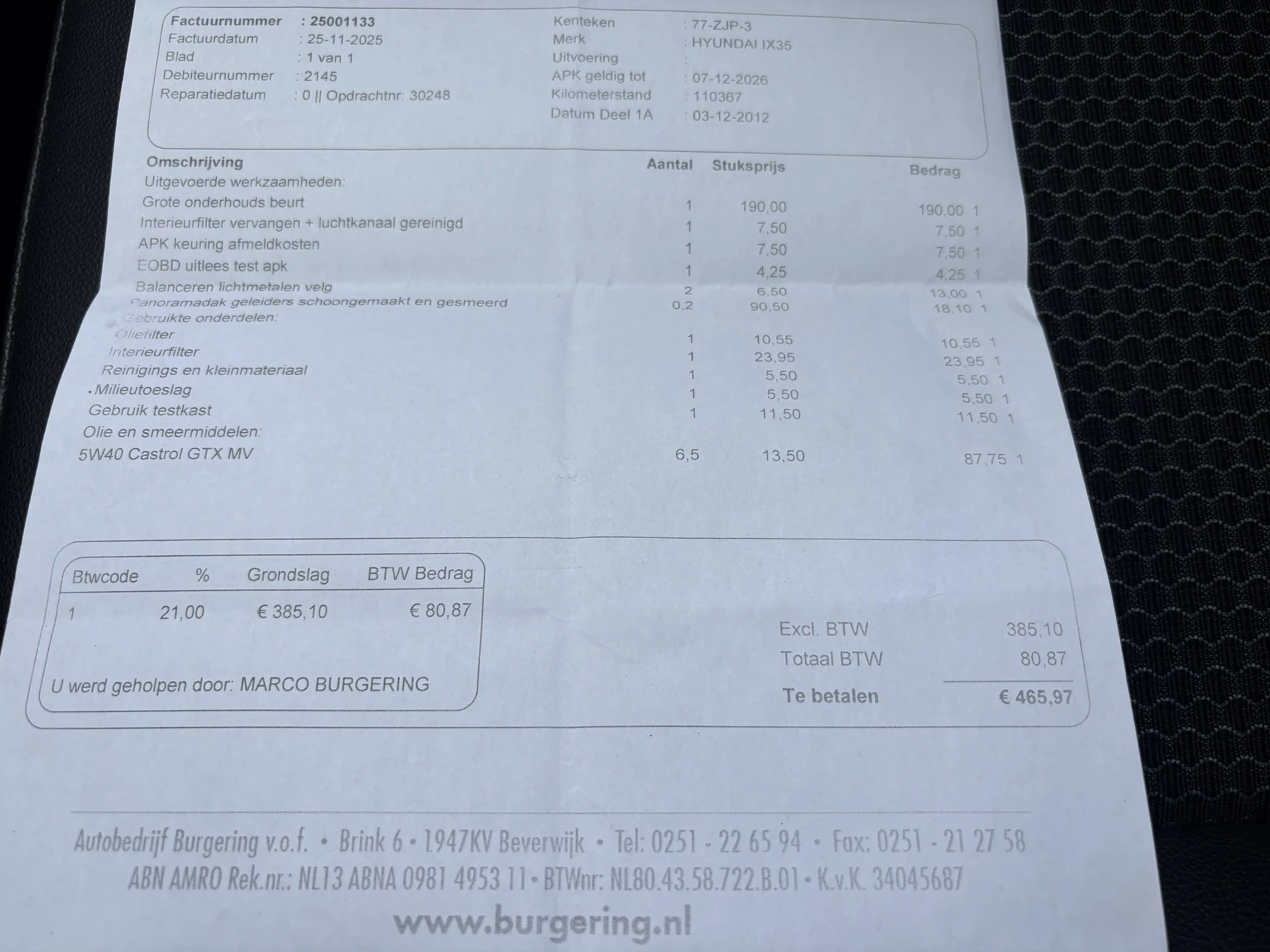 Hoofdafbeelding Hyundai ix35