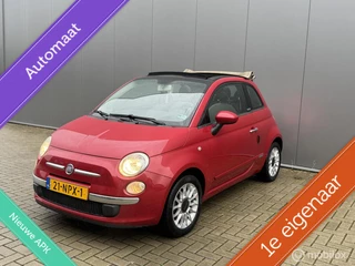 Fiat 500C 1.2 Lounge AUTOMAAT, A/C, Open dak, 1ste eigenaar.