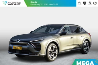 Hoofdafbeelding Citroën C5 X Citroen C5 X 130pk Automaat Business Plus | Leder | Navigatie | Apple Carplay/Android Auto| Achteruitrijcamera | Voorruitverwarming | Stuurwielverwarming