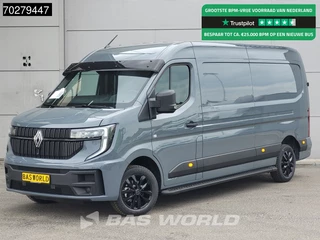 Renault Master 130PK 2025 Special Edition Model! L3H2 Camera Carplay LED Airco Cruise Parkeersensoren L3 12m3 Airco Cruise control