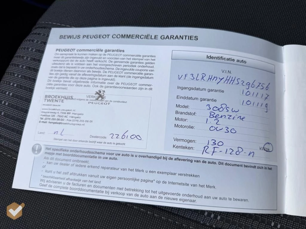 Hoofdafbeelding Peugeot 308
