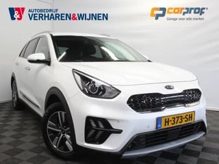 Kia Niro 1.6 GDi PHEV DynamicPlusLine HALF LEDER | DODE HOEK DET | PDC V+A | VERW.STOEL/STUUR