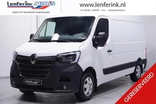 Renault Master 2.3 dCi 135 pk L2H2 Airco, Camera, Navi Cruise Control, Geveerde Stoel, PDC achter, 3-Zits, Nieuw